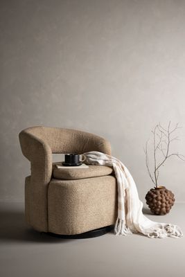 Venture Home Laurel Fåtölj i Bouclé