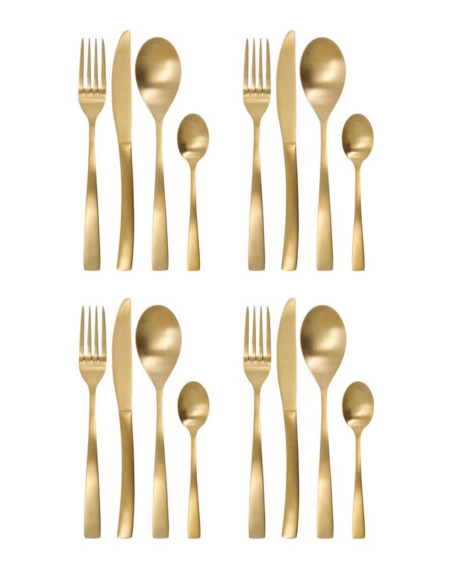 House Doctor Golden Bestickset Gyllen