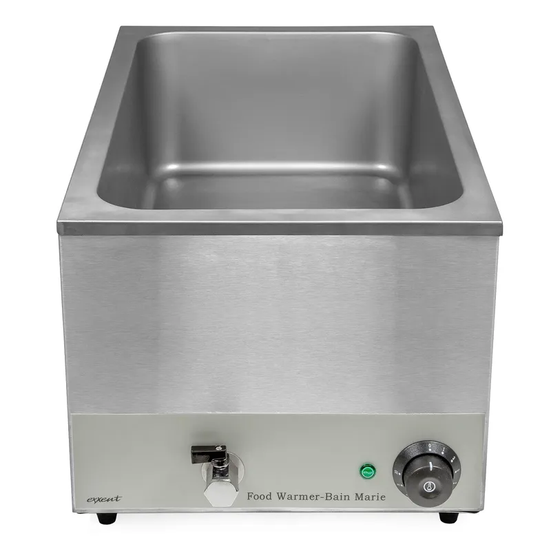 Exxent Bain Marie 20 1/1, med kran