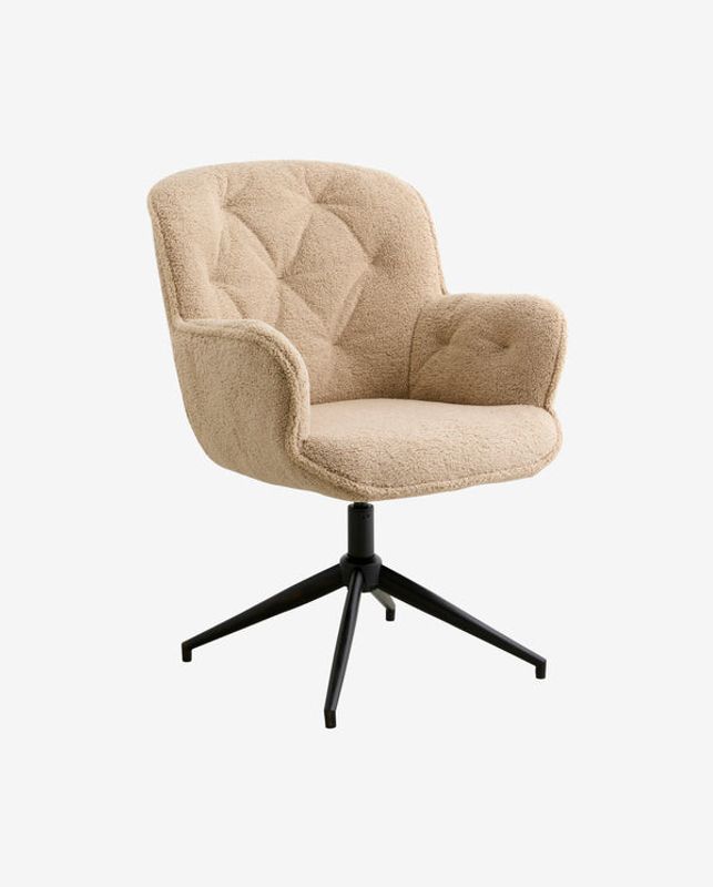 Nordal LEA kontorsstol - beige