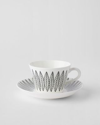 Gustavsberg SALIX SVART, Kaffegods, kon