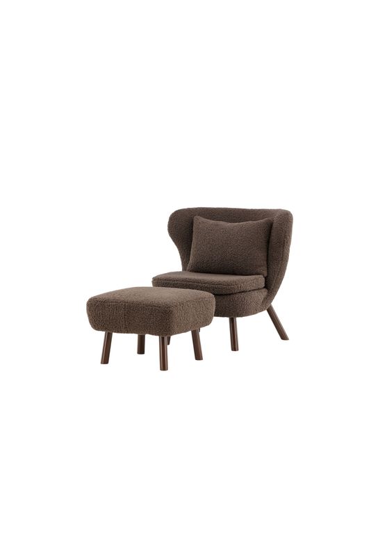 Vind Collection Ryxö Loungestol med Fotpall
