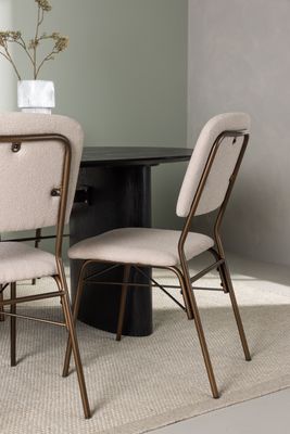 Venture Home Matgrupp Isolde med stolarna Seda