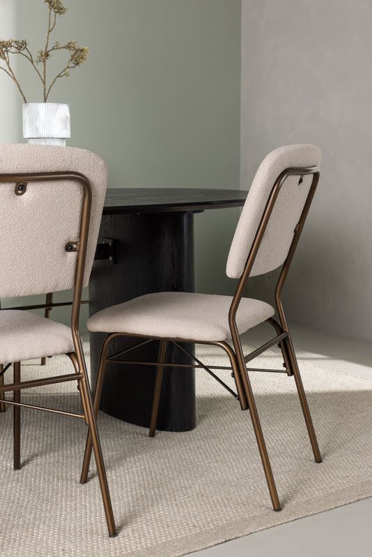 Venture Home Matgrupp Isolde med stolarna Seda