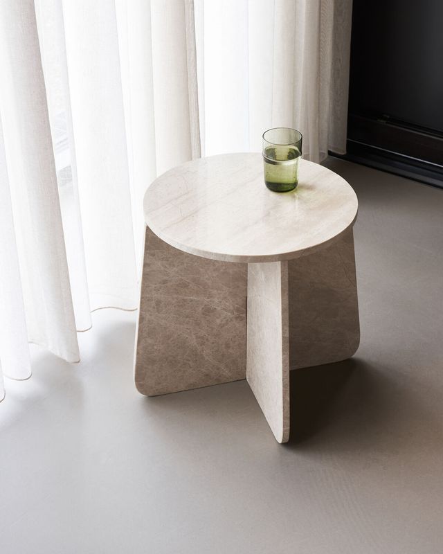 House Doctor Marb Sidobord Beige