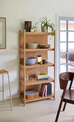 Hübsch Heritage Hyllenhet Stor Natur 75x44xh162cm