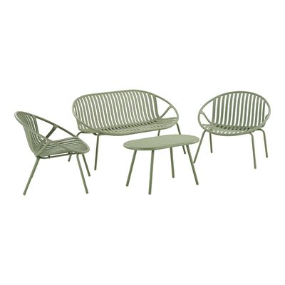 House Nordic Saly Loungeset Grön