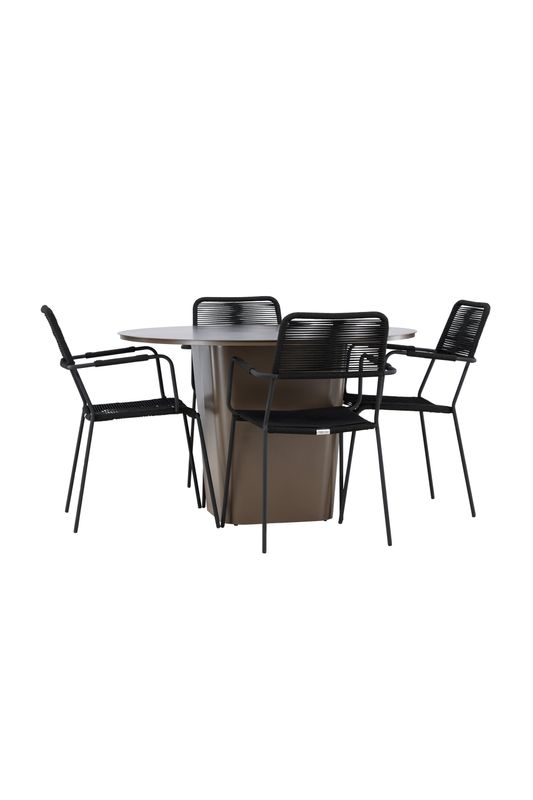 Venture Home Santa Fe Rund Matgrupp