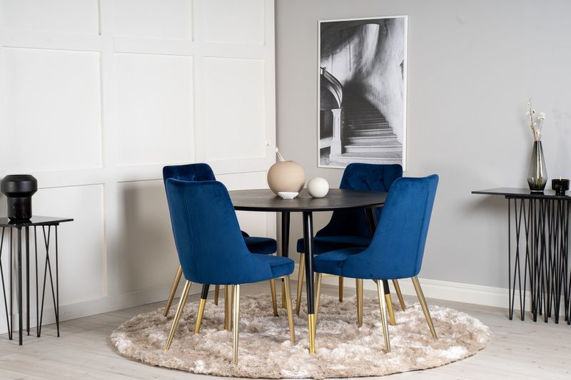 Venture Home Matgrupp Dipp med stolarna Velvet Deluxe