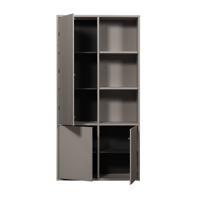 WOOOD Merel Förvaringsskåp Grenen Varmgrå