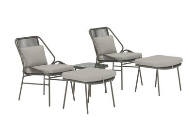 Venture Home Zakynthos Lounge Set Brun