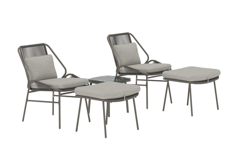 Venture Home Zakynthos Lounge Set Brun