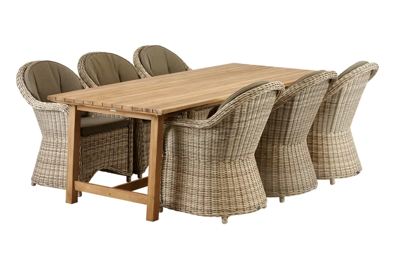 Brafab Keros Matbord 100x220 cm Teak