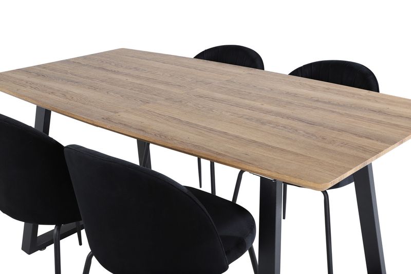 Venture Home Matgrupp Inca med stolarna Wrinkles