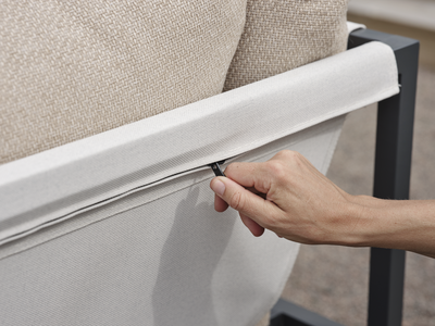 Brafab Allie Hörnsoffa Barley/Anthracite