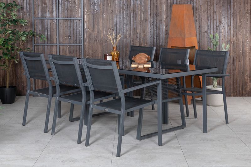 Venture Home Dallas, Copacabana Matgrupp Svart