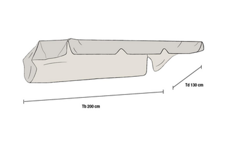 Brafab Bonn Hammocktak Beige