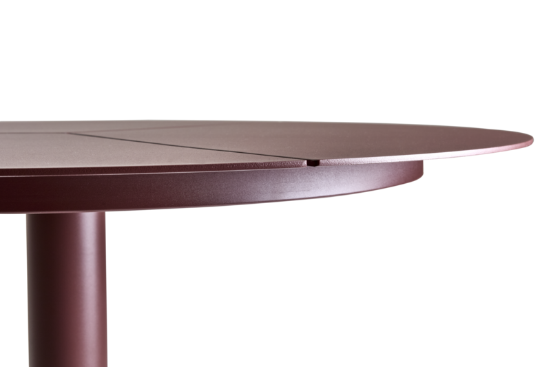 Brafab Peace Bistro Cafebord 80 cm Zin Red