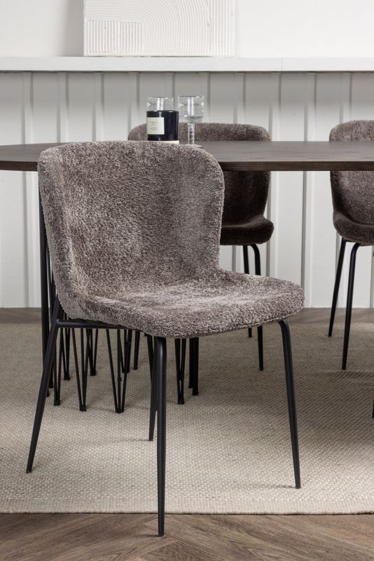 Venture Home Matgrupp Stone med Modesto Stolar