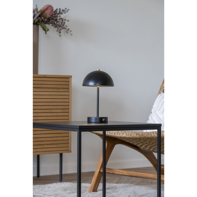 House Nordic Holt Bordslampa Svart