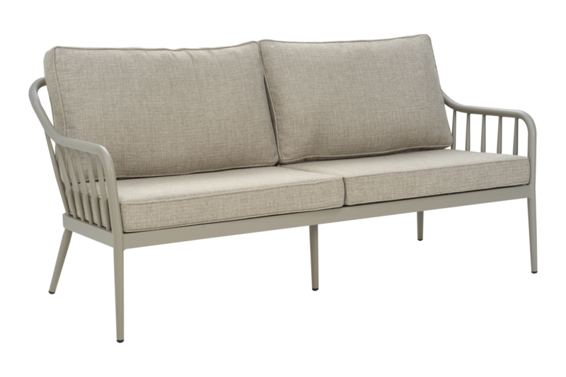 Brafab Coleville 3-sits soffa - Khaki/Burlap Beige