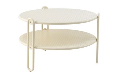 Brafab Blixt Soffbord 65 cm Pearl White
