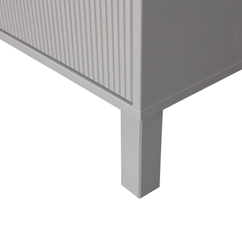 WOOOD Madu Byrå i Molngrått Trä