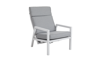 Brafab Belfort ställbar fåtölj hög vit