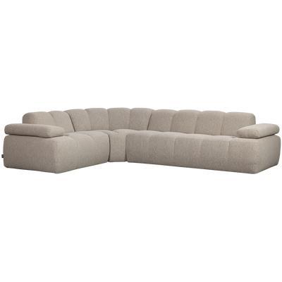 WOOOD Mojo Hörnsoffa Vänster Boucle Beige