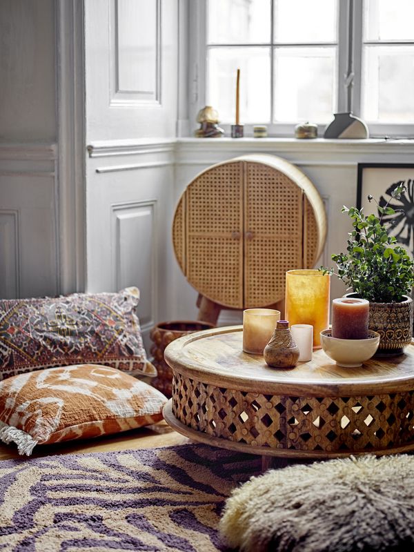 Bloomingville Izza Matta, Multi, Bomull