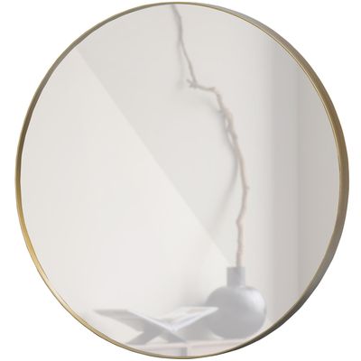 WOOOD Doutzen Rund Spegel O80 cm Guld