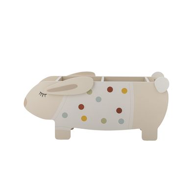 Bloomingville Villja Bokstöd, Vit, FSC® 100%, MDF