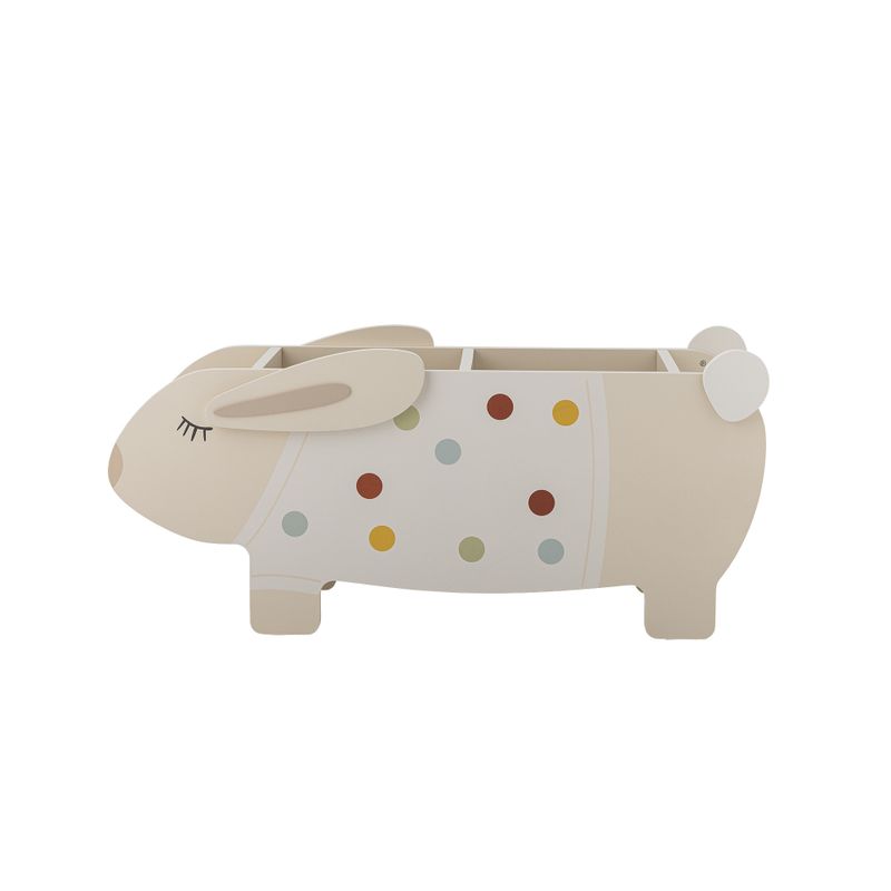 Bloomingville Villja Bokstöd, Vit, FSC® 100%, MDF