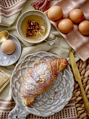 Bloomingville Frea Bestickset, Gold, Rostfritt Stål, 48 delar