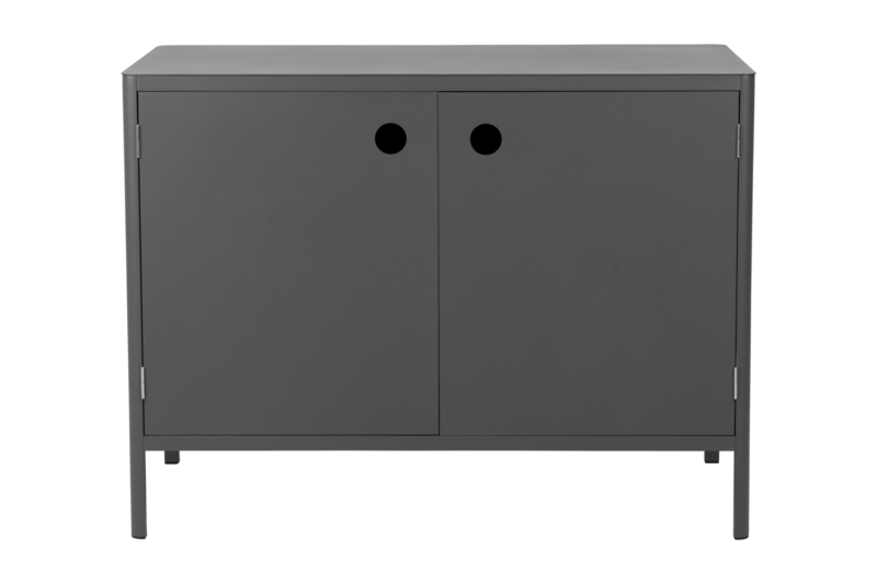 Brafab Kelia utekök med dörrar antracit