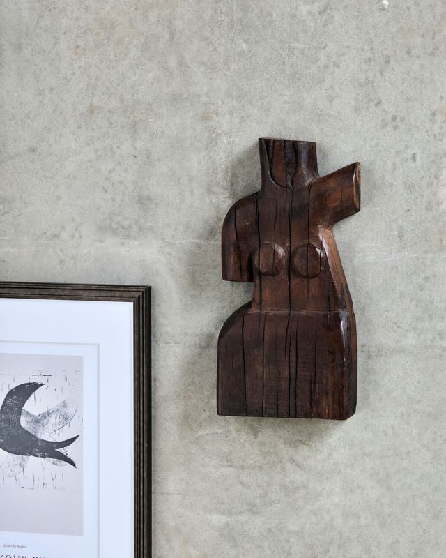 House Doctor Human Wall Art Svart