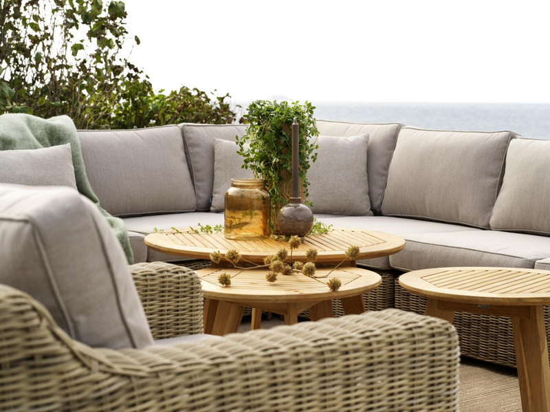 Brafab Kastos 60 cm soffbord/sidobord i teak