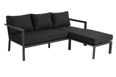 Brafab Delia Divansoffa Antracit/Grå