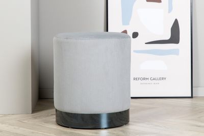 Venture Home Benji Puff ⌀35 ⌀35 Grå