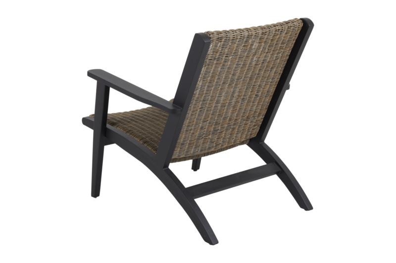 Brafab Kira Fåtölj Svart/Rustik