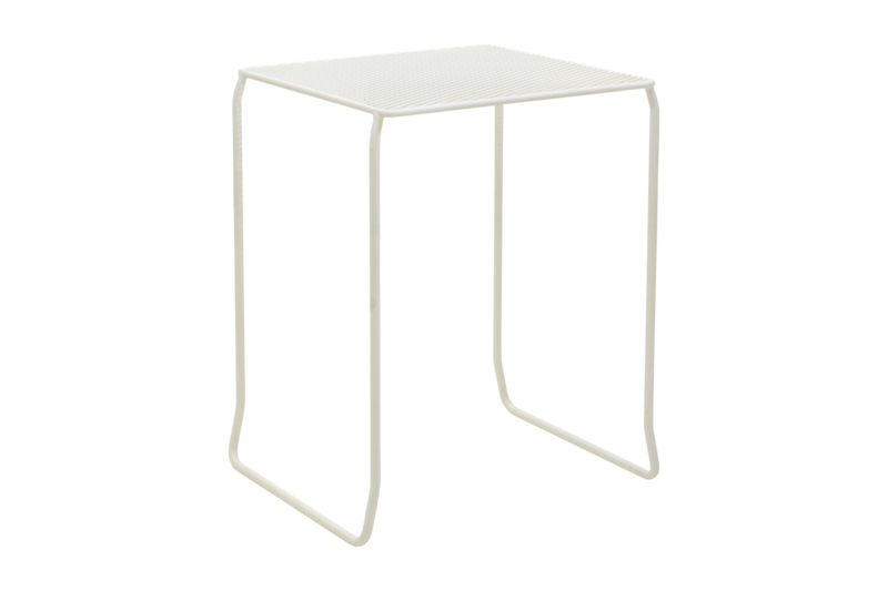 Brafab Haru Bistrobord 54x54 cm Pearl White