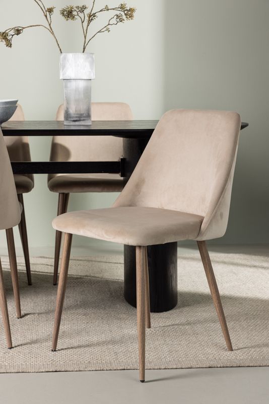 Venture Home Matgrupp Isolde med stolarna Night