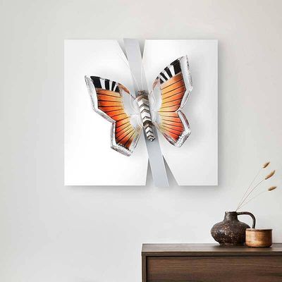 Målerås Flygfärdig Tavla stor Orange - Limited Edition 19 exemplars