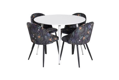 Venture Home Plaza Rund Matgrupp