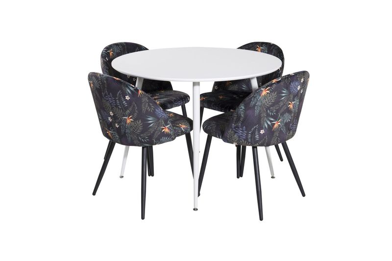 Venture Home Plaza Rund Matgrupp