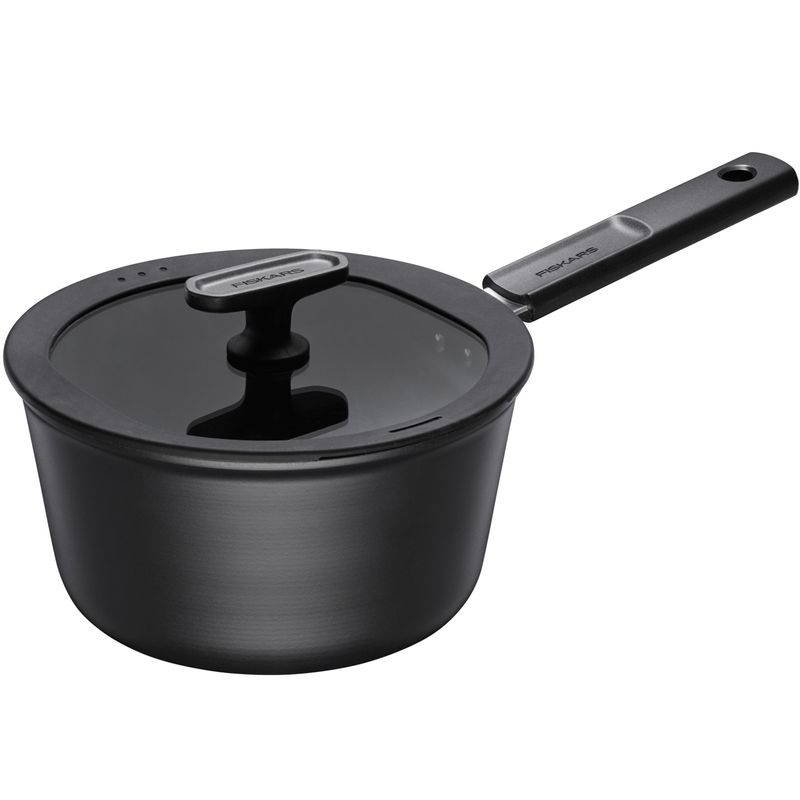 Fiskars Kastrull Hard Face 2,5 L Keramisk med lock
