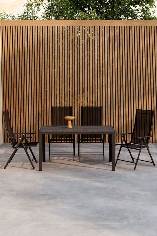 Venture Home Mirko Matgrupp med Levanzo Stolar