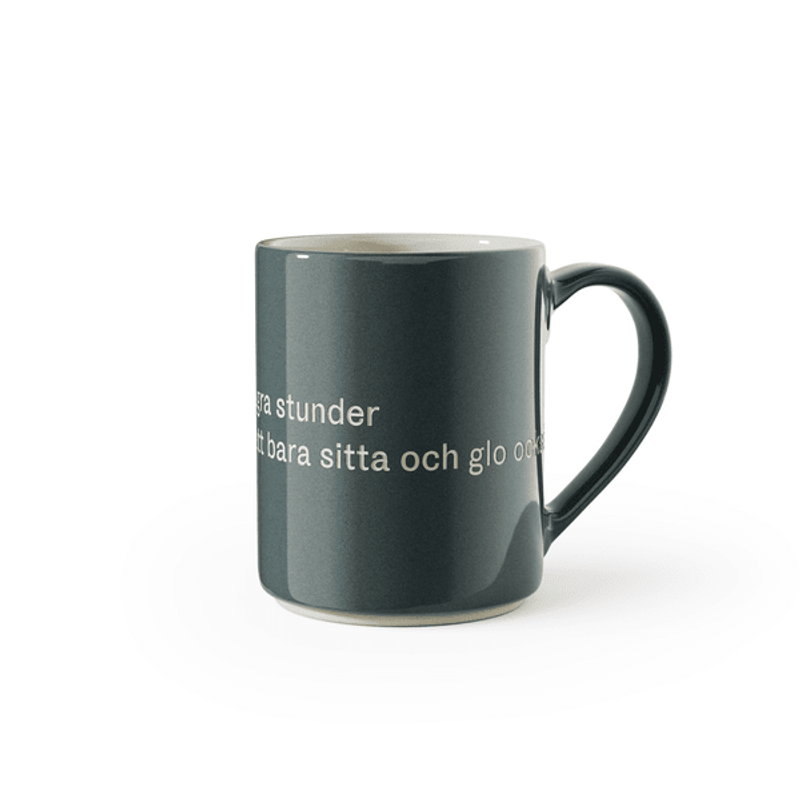 Design House Stockholm Astrid Lindgren Mugg Mörkgrön 21