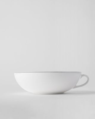 Gustavsberg NATUR Snövit, Skål 17 cm, rund m 1 öra