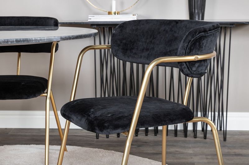 Venture Home Estelle Rund Matgrupp